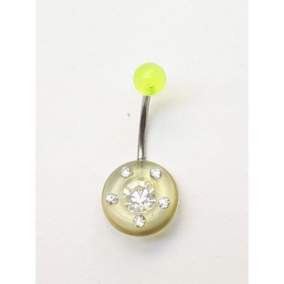  Piercing per ombelico Verdecon Swarovski