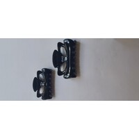 Pinza nera media x capelli 