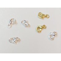 moschettone piccolo classico 8 mm in argento 